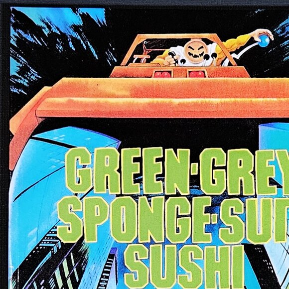 Green-Grey Sponge-Suit Sushi Turtles One-Shot (1990) - Picture 4 of 7